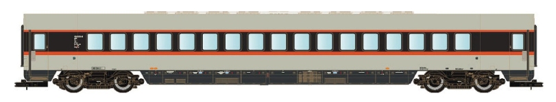 LS Models LS16004 - H0 - Großraumwagen für IC-ET 403, DB, Ep. IV